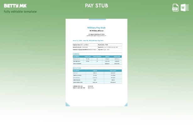 модерен стил Шаблон за зборови за воен никулец